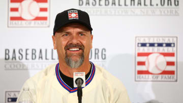 Rockies legend Larry Walker will actually serve as the Avs' emergency goalie this Sunday.