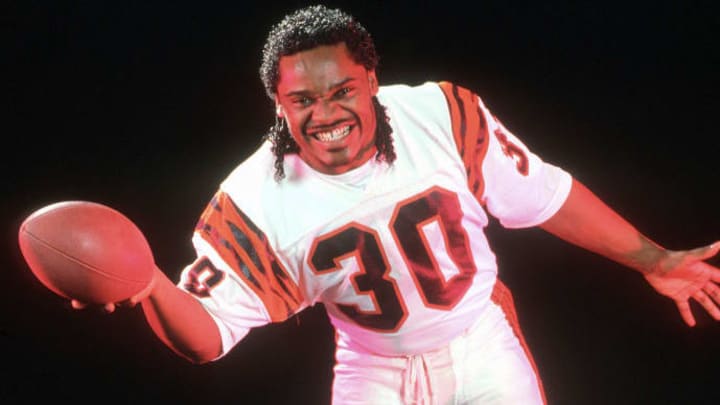 Ickey Woods is now mostly famous for his touchdown dance, but the running back's strong rookie season propelled the team to a Super Bowl appearance.