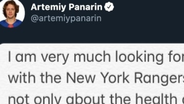 Rangers star Artemiy Panarin slammed NHL owners and called for New York to be a playoff hub city. 