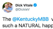 Dick Vitale wants to see the Kentucky and Indiana rivalry renewed.