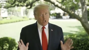 Out of nowhere, ESPN ran a video message from President Donald Trump in the midst of its live airing of UFC 249