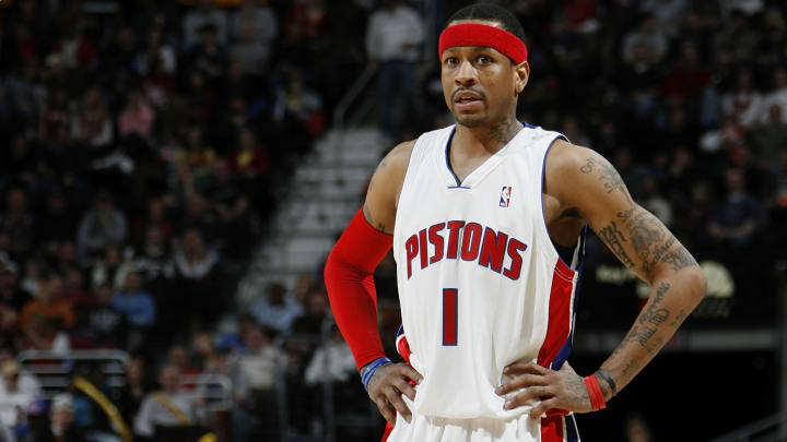 Hall of Fame guard Allen Iverson on the Detroit Pistons 