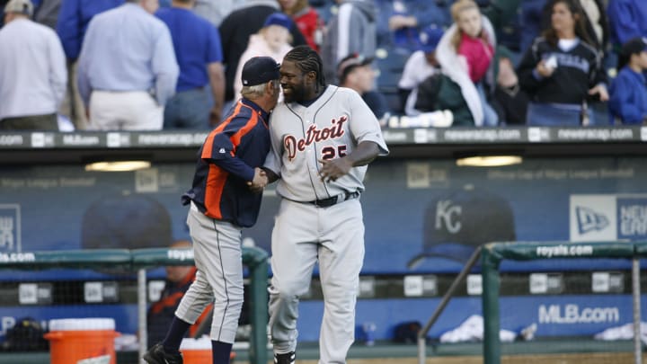 Dmitri Young spent several years with the Detroit Tigers.