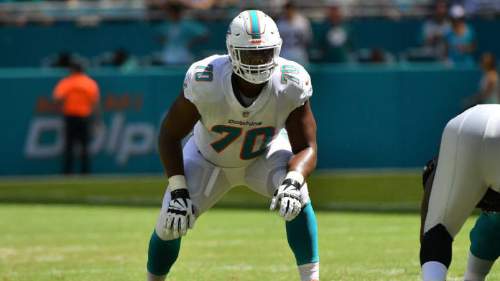 Ja'Wuan James was supposed to be a stud tackle on Miami's offensive line.