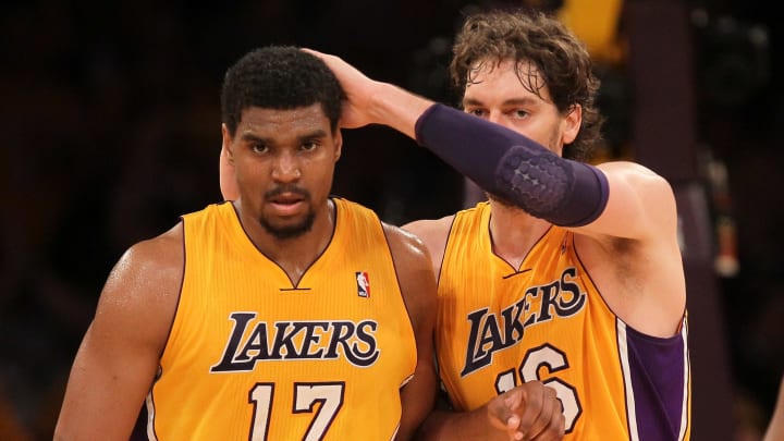 Pau Gasol was one of many Lakers players to praise Bynum's toughness on the floor.