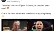 Tyson Fury has overcome tremendous adversity to get to the top of the boxing world
